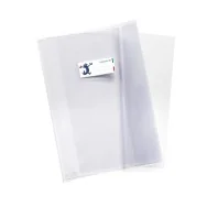 Copriquaderno Maxi Supercristallo Riplast - A4 - 36714121.30 (Neutro Trasparente Conf. 30)