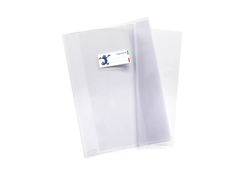 Copriquaderno Maxi Supercristallo Riplast - A4 - 36714121.30 (Neutro Trasparente Conf. 30)