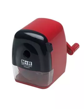 Temperamatite a Manovella M+R - 2 Fori - 0981.0000 (Rosso)