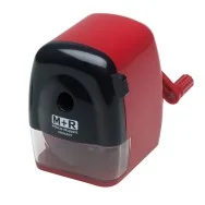 Temperamatite a Manovella M+R - 2 Fori - 0981.0000 (Rosso)