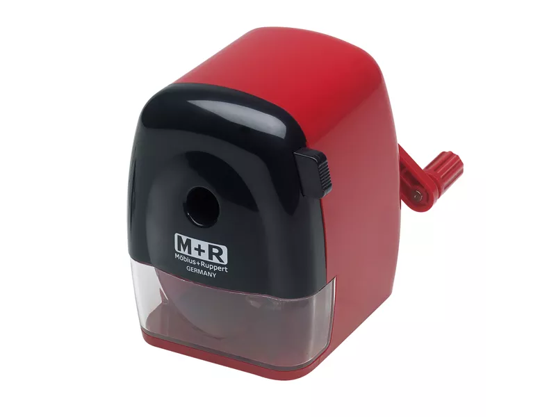 Temperamatite a Manovella M+R - 2 Fori - 0981.0000 (Rosso)