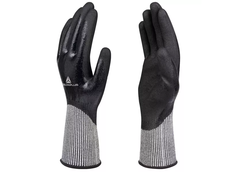 Guanti Antitaglio Venicut D04 Delta Plus - Taglia 10 - VECUTD04NO10 (Grigio e Nero)
