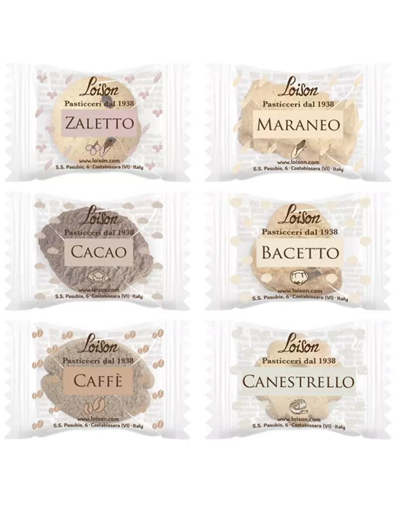 Biscotti al Burro Loison - 1900 (Assortiti Conf. 200) Biscotti al Burro Loison - 1900 (Assortiti Conf. 200)