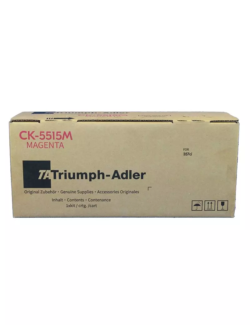 Toner Originale Utax CK-5515M 1T02ZLBUT0 (Magenta 9000 pagine) Toner Originale Utax CK-5515M 1T02ZLBUT0 (Magenta 9000 pagine)