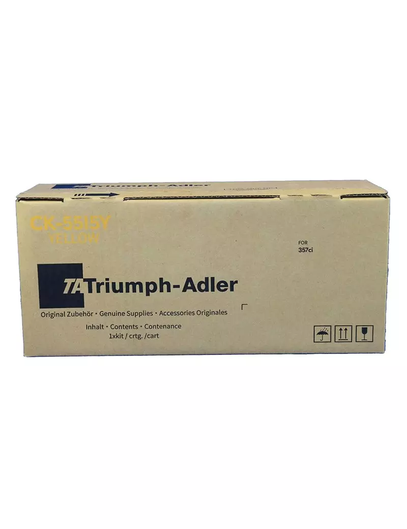 Toner Originale Utax CK-5515Y 1T02ZLAUT0 (Giallo 9000 pagine) Toner Originale Utax CK-5515Y 1T02ZLAUT0 (Giallo 9000 pagine)
