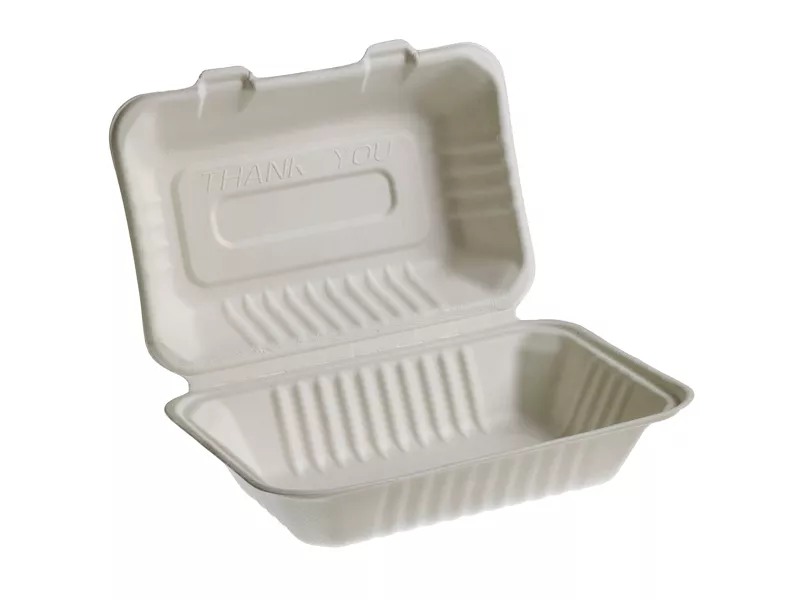 Vaschetta Take Away Bio Leone - Sandwich - 23x15 cm - Q2023 (Bianco Conf. 50)