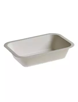 Vaschetta Take Away Bio Leone - Chips - 17x12 cm - Q2024 (Bianco Conf. 50)