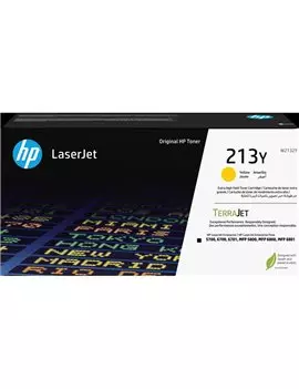 Toner Originale HP W2132Y 213Y (Giallo 12000 pagine)