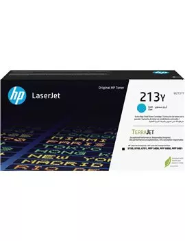 Toner Originale HP W2131Y 213Y (Ciano 12000 pagine)