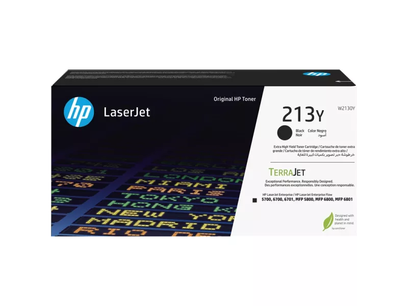 Toner Originale HP W2130Y 213Y (Nero 18000 pagine)