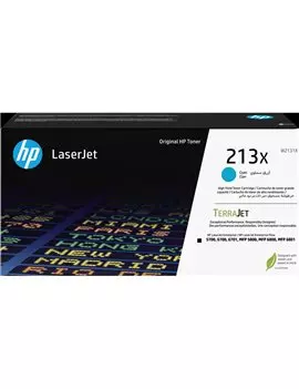 Toner Originale HP W2131X 213X (Ciano 6000 pagine)