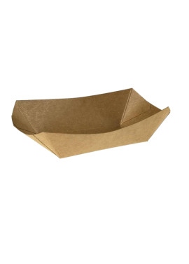 Vaschetta Stree Food Leone - per Fritti - 19,5x16,5 cm - H0755 (Avana Conf. 125)
