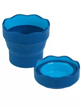 Scodellino per Acqua Click & Go Faber Castell - 181510 (Blu)