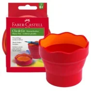 Scodellino per Acqua Click & Go Faber Castell - 181517 (Rosso)