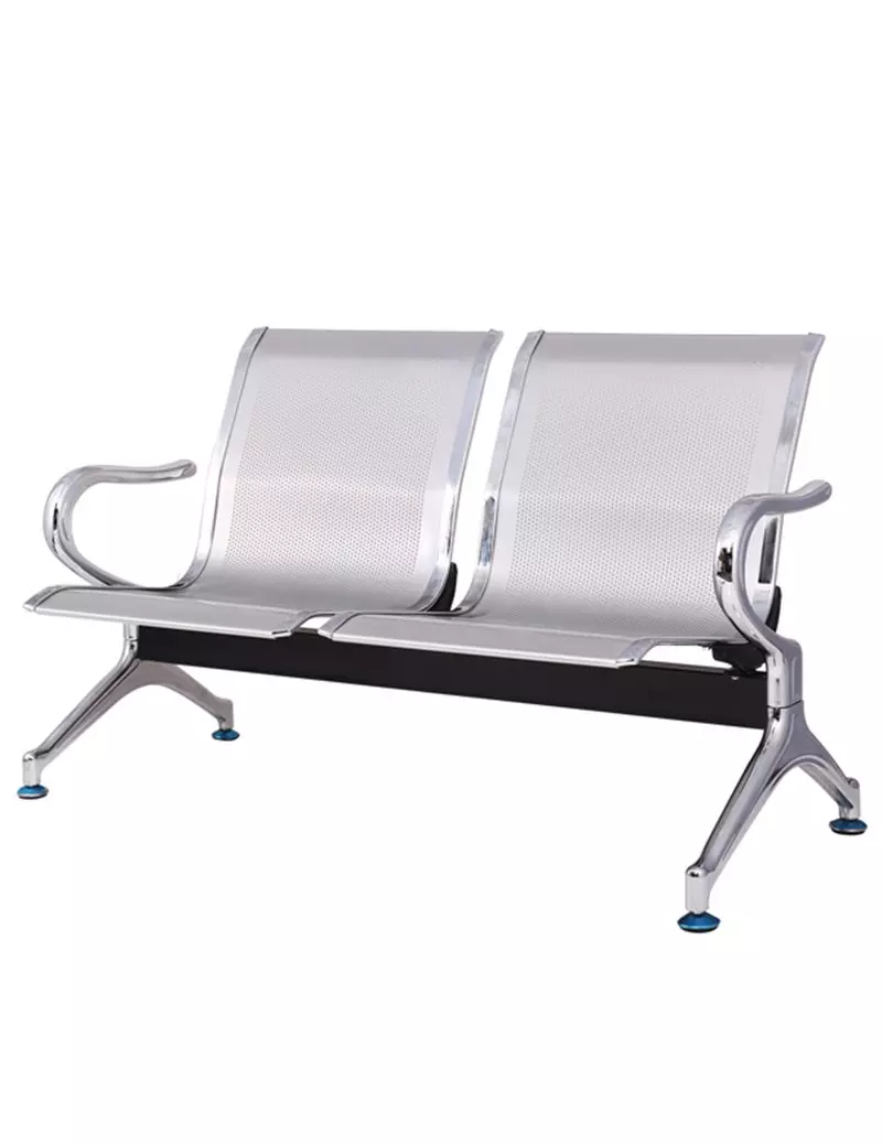 Panca da Attesa Serena Group - 2 Posti - Acciaio - SJ820G-2 (Grigio) Panca da Attesa Serena Group - 2 Posti - Acciaio - SJ820G-2 (Grigio)