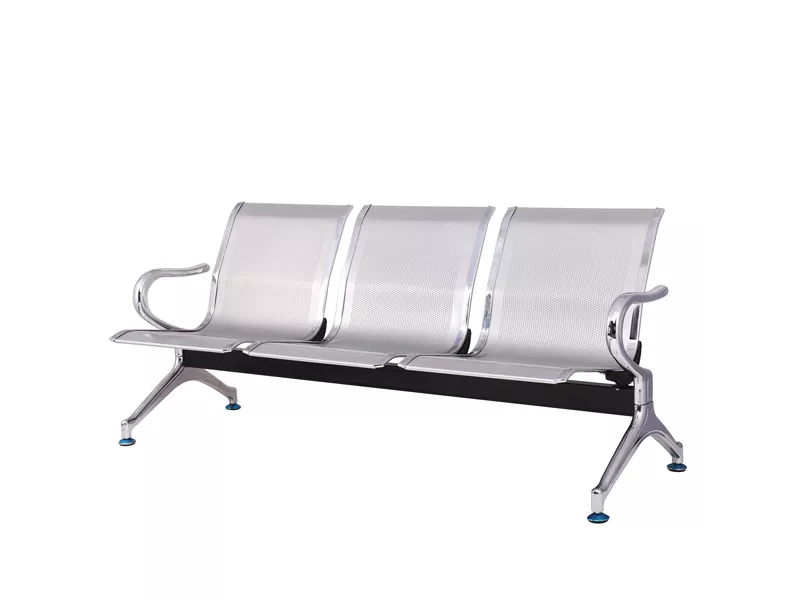 Panca da Attesa Serena Group - 3 Posti - Acciaio - SJ820G-3 (Grigio)