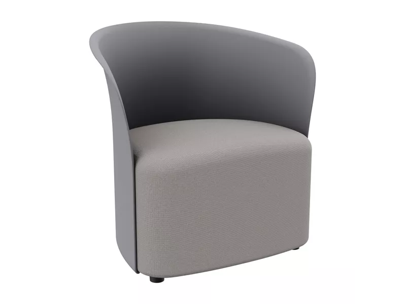 Poltrona Crown Paperflow - K700511 (Grigio)