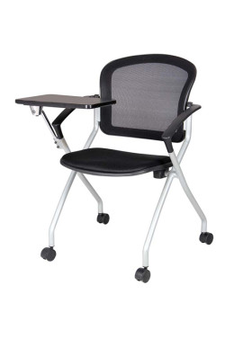 Sedia Conferenza Phoenix Serena Group - con Tavoletta - B203N (Nero)