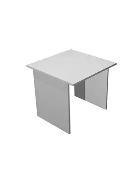 Scrivania Lineare Easy Artexport - 80x80 cm - 001PAN_9 (Grigio)