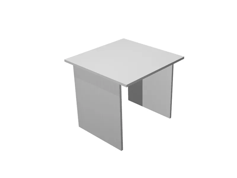 Scrivania Lineare Easy Artexport - 80x80 cm - 001PAN_9 (Grigio)