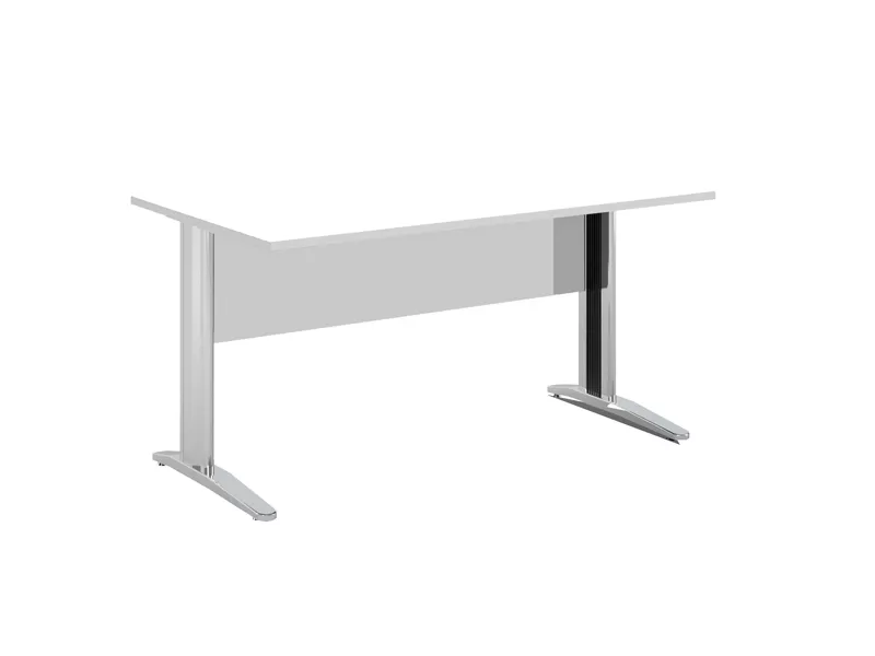 Scrivania Lineare Easy Metal Artexport - 160x80 cm - 003K2-AR_3 (Bianco)