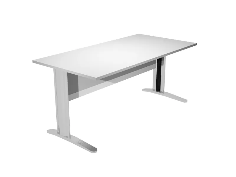 Scrivania Lineare Easy Metal Artexport - 160x80 cm - 003K2-AR_9 (Grigio) Scrivania Lineare Easy Metal Artexport - 160x80 cm - 003K2-AR_9 (Grigio)