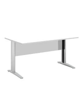 Scrivania Lineare Easy Metal Artexport - 140x80 cm - 002K2-AR_3 (Bianco)
