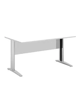 Scrivania Lineare Easy Metal Artexport - 140x80 cm - 002K2-AR_3 (Bianco)