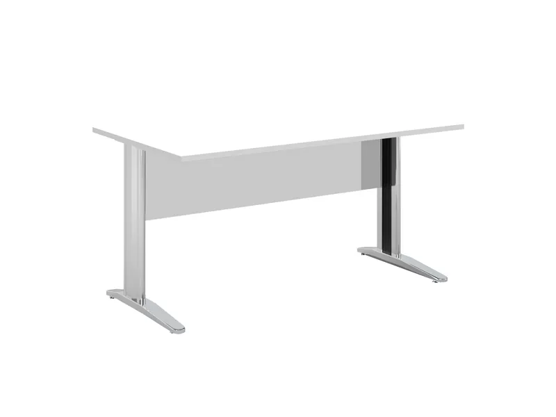 Scrivania Lineare Easy Metal Artexport - 140x80 cm - 002K2-AR_3 (Bianco)