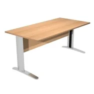 Scrivania Lineare Easy Metal Artexport - 140x80 cm - 002K2-AR_6 (Faggio)