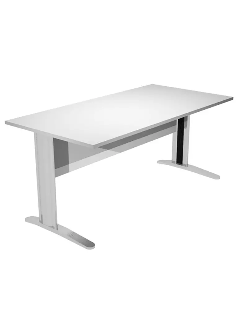 Scrivania Lineare Easy Metal Artexport - 140x80 cm - 002K2-AR_9 (Grigio) Scrivania Lineare Easy Metal Artexport - 140x80 cm - 002K2-AR_9 (Grigio)