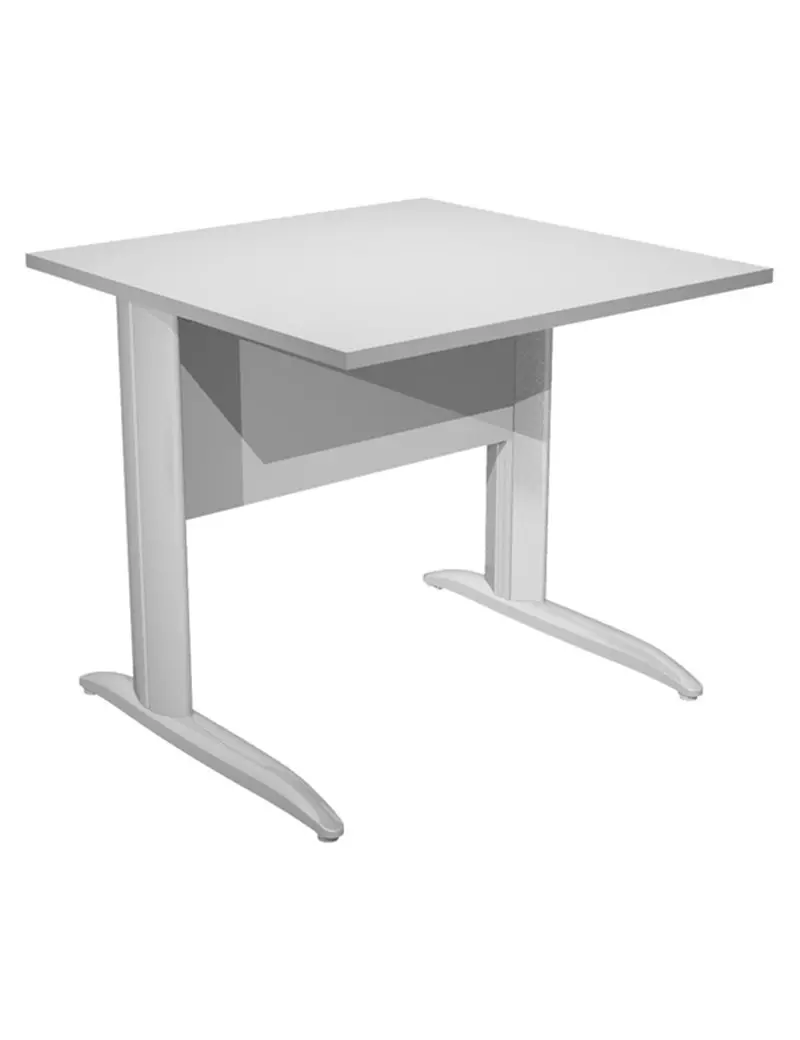 Scrivania Lineare Easy Metal Artexport - 80x80 cm - 001K2-AR_9 (Grigio) Scrivania Lineare Easy Metal Artexport - 80x80 cm - 001K2-AR_9 (Grigio)