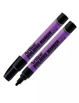 Marcatore Permanente Builders Artline - Punta Tonda - 2,3 mm - A BDM/N (Nero)
