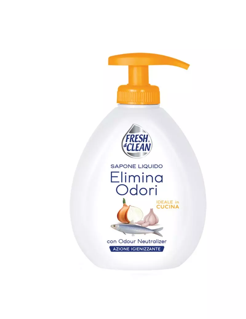 Sapone Liquido Elimina Odori Fresh&Clean - 7-1199 - 300 ml Sapone Liquido Elimina Odori Fresh&Clean - 7-1199 - 300 ml