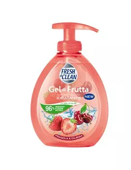 Sapone Gel Liquido Fresh&Clean - 7-1196 (Fragola e Ciliegia 300 ml)