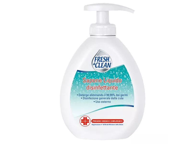 Sapone Liquido Disinfettante Fresh&Clean - 06-0245 - 300 ml