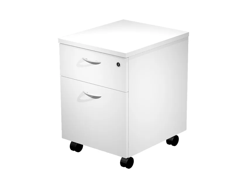 Cassettiera su Ruote Easy Artexport - 1 Cassetto + 1 Classificatore - 41,8x52x59,5 cm - 60022_3 (Bianco)