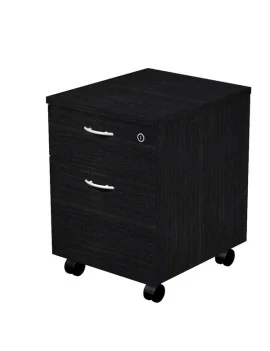 Cassettiera su Ruote Easy Artexport - 1 Cassetto + 1 Classificatore - 41,8x52x59,5 cm - 60022_8 (Nero Venato)