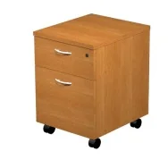 Cassettiera su Ruote Easy Artexport - 1 Cassetto + 1 Classificatore - 41,8x52x59,5 cm - 60022_4 (Noce Chiaro)