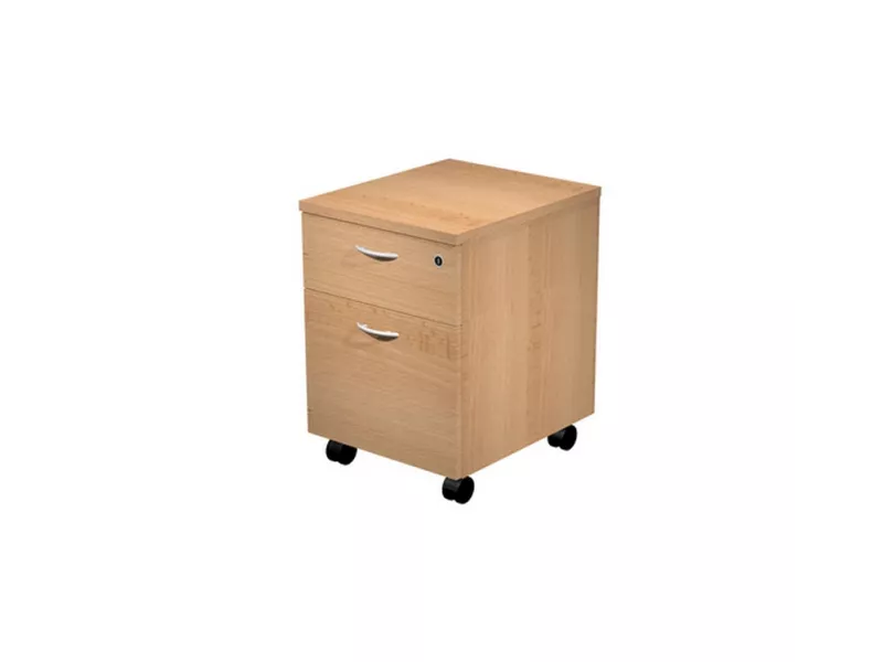 Cassettiera su Ruote Easy Artexport - 1 Cassetto + 1 Classificatore - 41,8x52x59,5 cm - 60022_6 (Faggio)