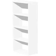 Mobile Alto a Giorno Easy Artexport - 80x35x180 cm - 038+039_3 (Bianco)