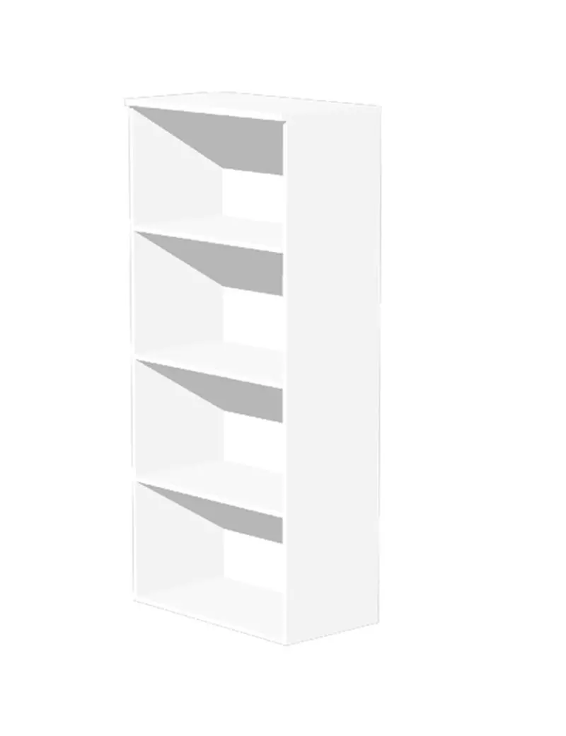 Mobile Alto a Giorno Easy Artexport - 80x35x180 cm - 038+039_3 (Bianco) Mobile Alto a Giorno Easy Artexport - 80x35x180 cm - 038+039_3 (Bianco)