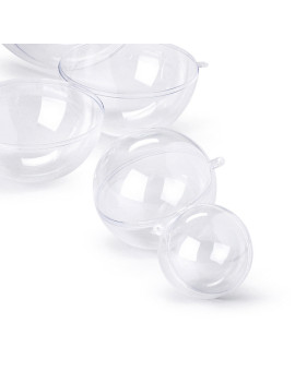 Sfera Apribile in Polistirene Riplast - 100 mm - 5064103 (Trasparente Conf. 24)