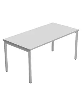 Scrivania Lineare Easy Plus Artexport - 120x80 cm - 664_9 (Grigio)