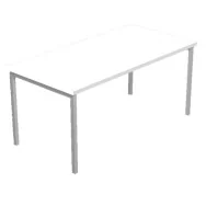 Scrivania Lineare Easy Plus Artexport - 140x80 cm - 662_3 (Bianco)