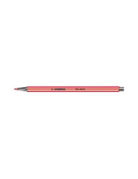 Pennarelli Pen 68 Stabilo - Monocolore - 1 mm (Rosso Scuro)