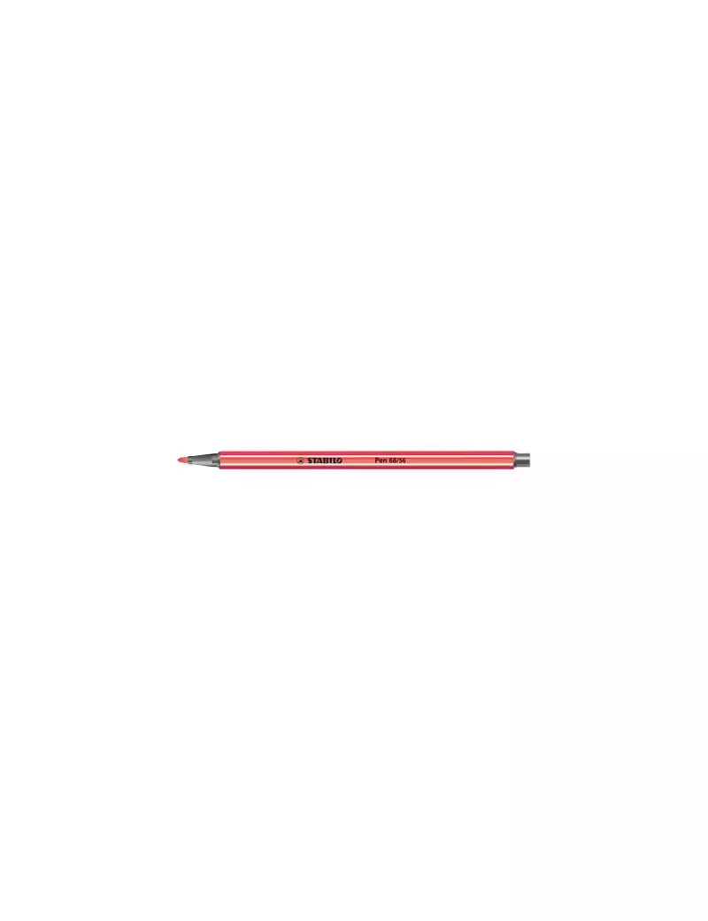 Pennarelli Pen 68 Stabilo - Monocolore - 1 mm (Rosso Scuro) Pennarelli Pen 68 Stabilo - Monocolore - 1 mm (Rosso Scuro)