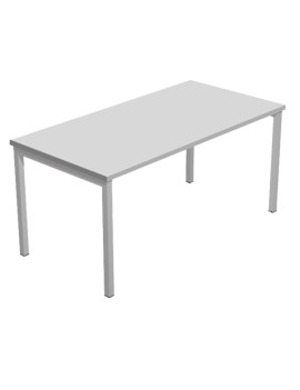 Scrivania Lineare Easy Plus Artexport - 140x80 cm - 662_9 (Grigio)