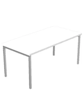 Scrivania Lineare Easy Plus Artexport - 160x80 cm - 663_3 (Bianco)