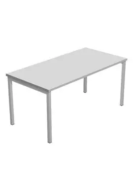 Scrivania Lineare Easy Plus Artexport - 160x80 cm - 663_9 (Grigio)